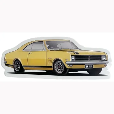 Holden Monaro Embossed Die Cut Metal Sign