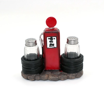 Gas Pump Salt & Pepper Shakers