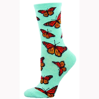 Social Butterfly Ladies Socks