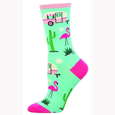 Christmas Campers Ladies Socks by Socksmith