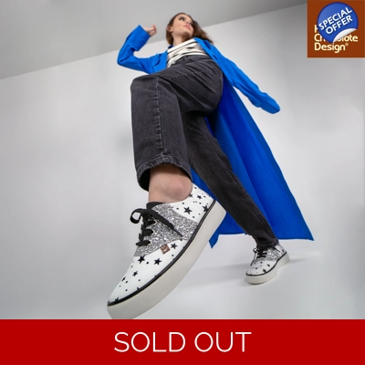 Stardust Saddle Hot Chocolate Sneakers - Size 5 (35)