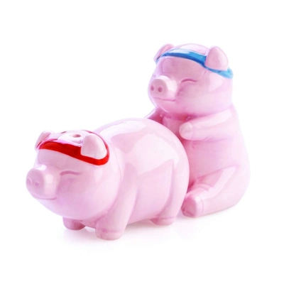 Rude Pigs Salt And Pepper Shakers