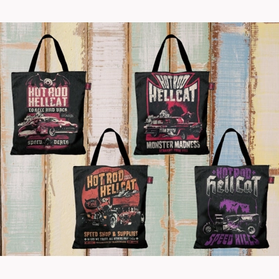 Tote Bags by Hod Rod Hellcat