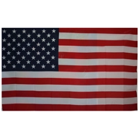 USA Ceremonial Flag in Wooden Frame