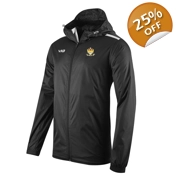 VX3 Fortis Full Zip Rain Jacket - Black/White