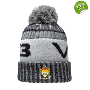 VX3 Bobble Hat - Black/Dark Grey