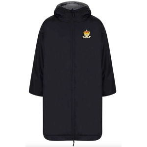 All Weather Robe Print Logo - Black