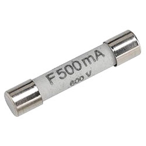 F500mA Ceramic Fuse For Kewtech Meters Pack of 10