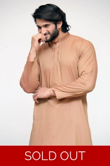 Exclusive Kurta - Rust