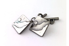 Sterling Mountain Cufflinks