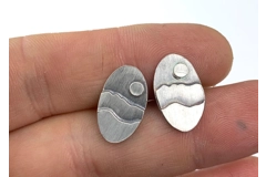 Sterling Mountain Cufflinks