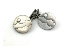Sterling Mountain Cufflinks
