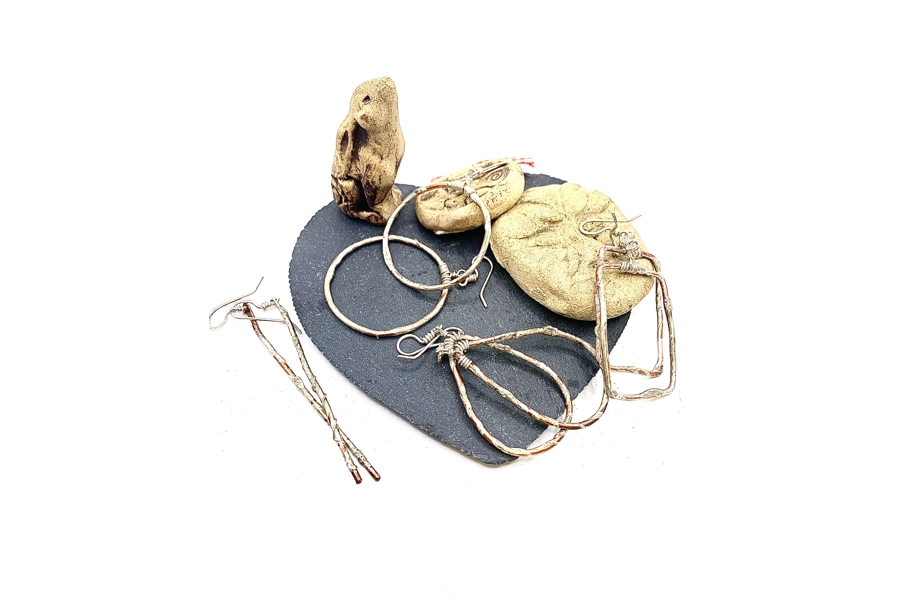 Fused copper and silver..