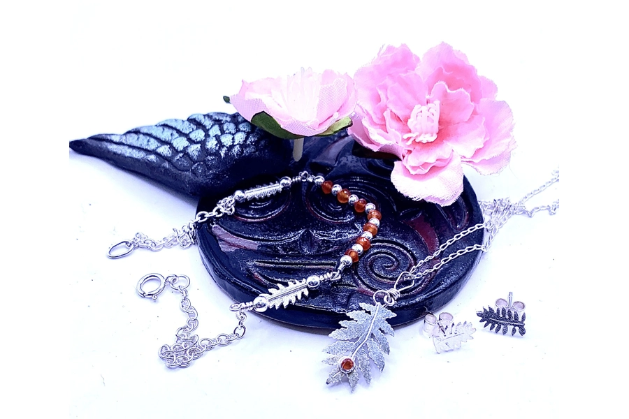 Celtic Tree Calendar Leaf Pendants