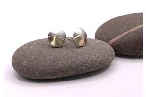 9ct and sterling petite.. 9ct and sterling petite..