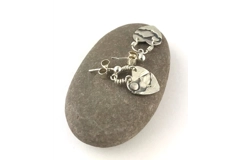 Heart of the Lakes Mountain Earrings