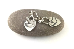 Heart of the Lakes Mountain Earrings