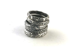 Textured Pattern Rings