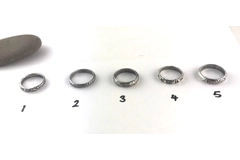 Textured Pattern Rings