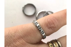 Textured Pattern Rings