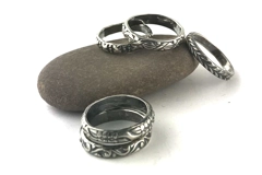 Textured Pattern Rings