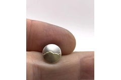 9ct and sterling petite Mountains Earrings