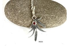 Celtic Tree Calendar Leaf Pendants