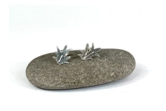 Celtic Tree Calendat Leaf Earrings