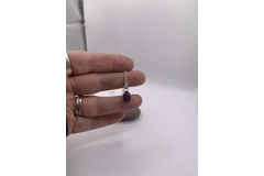 Rose cut gemstone pattern band pendant