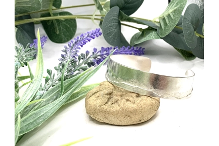 Silver Three Peaks Cuff