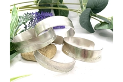 Silver Three Peaks Cuff