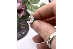 Moon Mountain Simple Ring