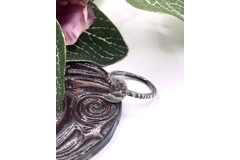 Moon Mountain Simple Ring