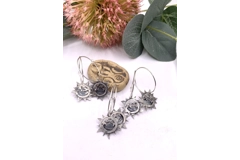 Sunny Mountains Cut Out Earrings