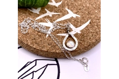 Teardrop Pendant - various gemstones