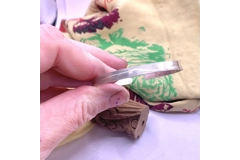 Thin Band Three Peaks Cuff Bangle