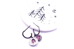 Wainrights Northern Fells Pendant and Earring Set with pink Tourmaline