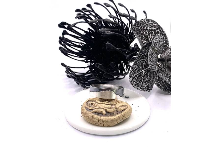 One of a kind 8mm Comfort fit Blencathra Ring