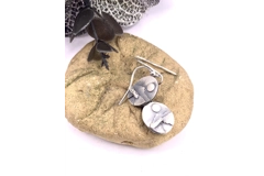 Pen Y Ghent oval drop earrings