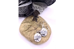 Pen Y Ghent oval drop earrings