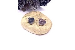 Whernside Heart Stud Earrings