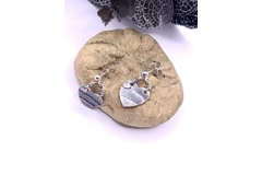 Whernside Heart Drop Earrings