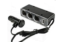 Triple Socket 12v Car Cigarette Lighte..