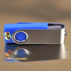 HIGH SPEED 8GB KEYRING 2.0 FLASH DRIVE MEMORY STICK