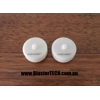 Worker White Straight Grooved Lightweight Flywheels