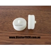 Worker White Straight Grooved Lightweight Flywheels