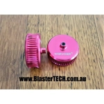 Worker Red Straight Grooved Metal Flywheels Worker Red Straight Grooved Metal Flywheels