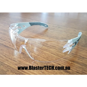 Safety Glasses Uvex Pheos Grey/Grey arms, Clear lens