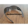 Safety Glasses Uvex Pheos Black/Grey arms, Smoke lens