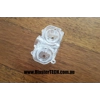 Worker Canted 43.5mm Clear Flywheel Cage STRYFE/RAPIDSTRIKE